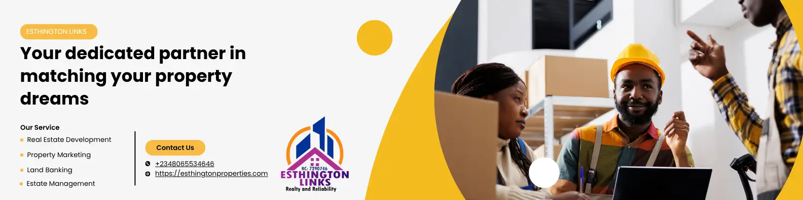 Esthington Real Estate Banner